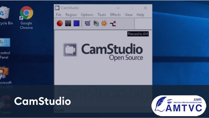 Phần mềm chụp ảnh màn hình CamStudio