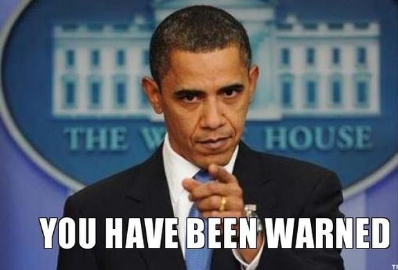 Hướng Dẫn Thu Âm tốt nhất 3 Barak Obama bạn đã được cảnh báo Meme