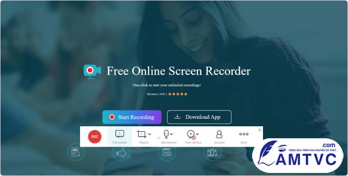 Trình quay phim màn hình trực tuyến miễn phí của Apowersoft