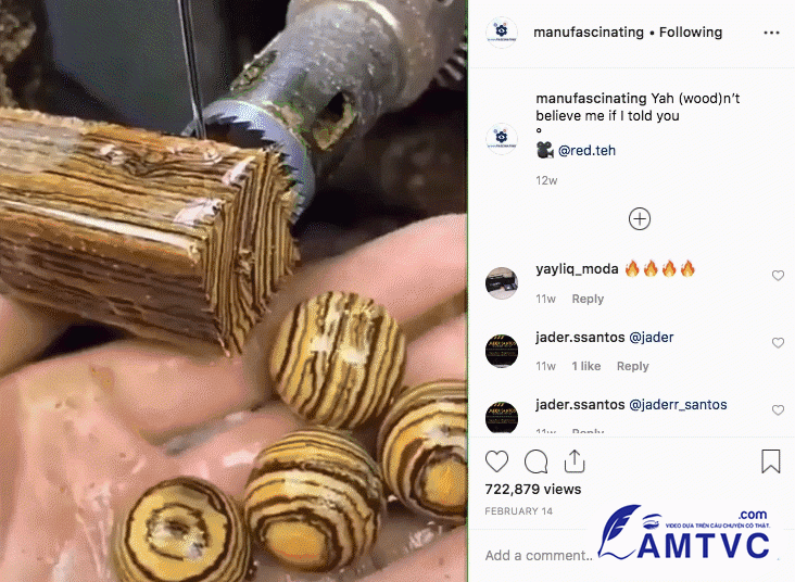 Instagram manufascinating - Content Marketing cho các nhà sản xuất